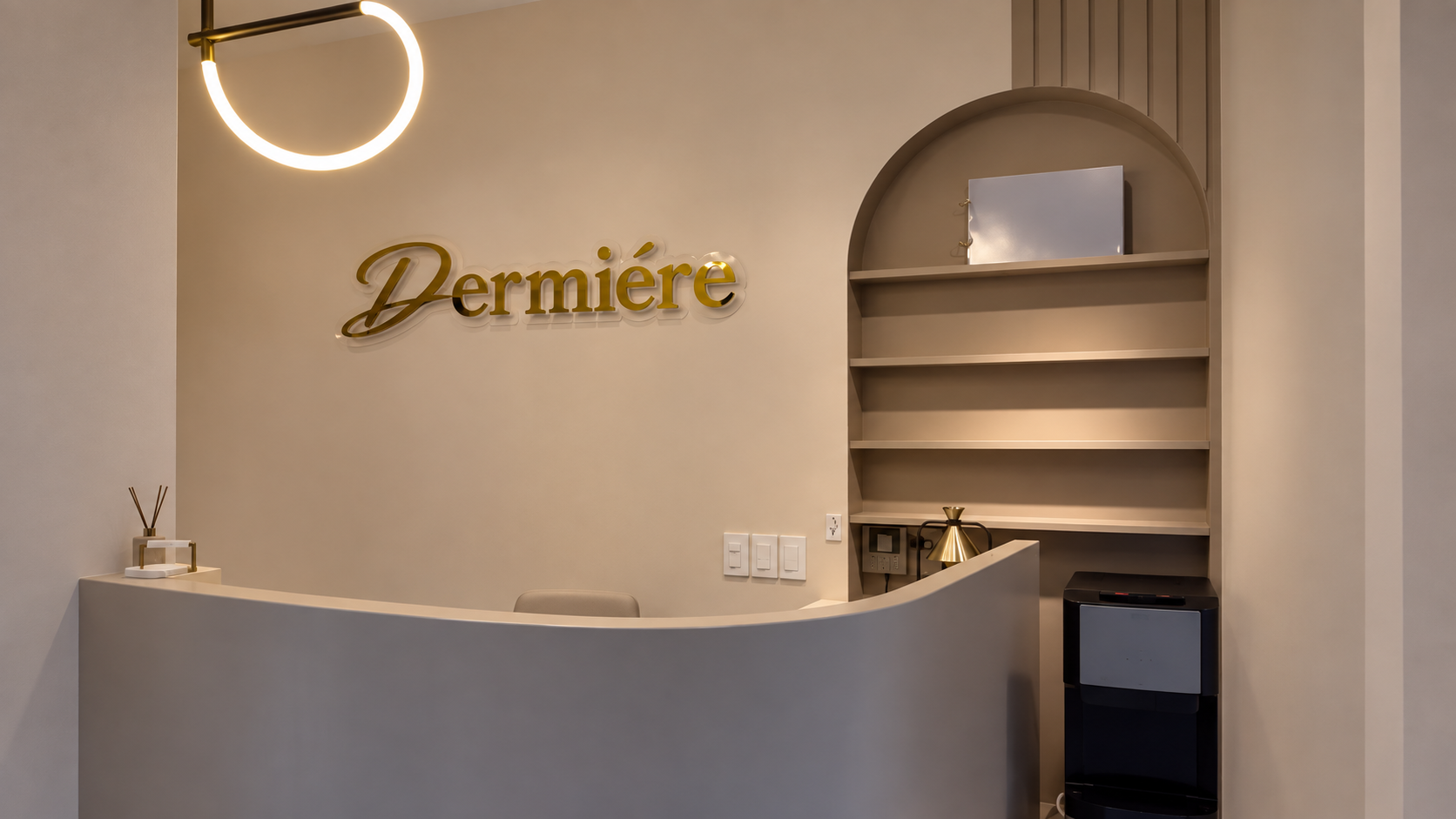 Dermière Marikina City clinic reception